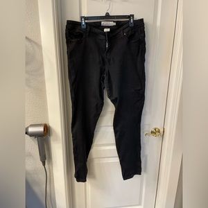 Torrid black jeans size 18R.